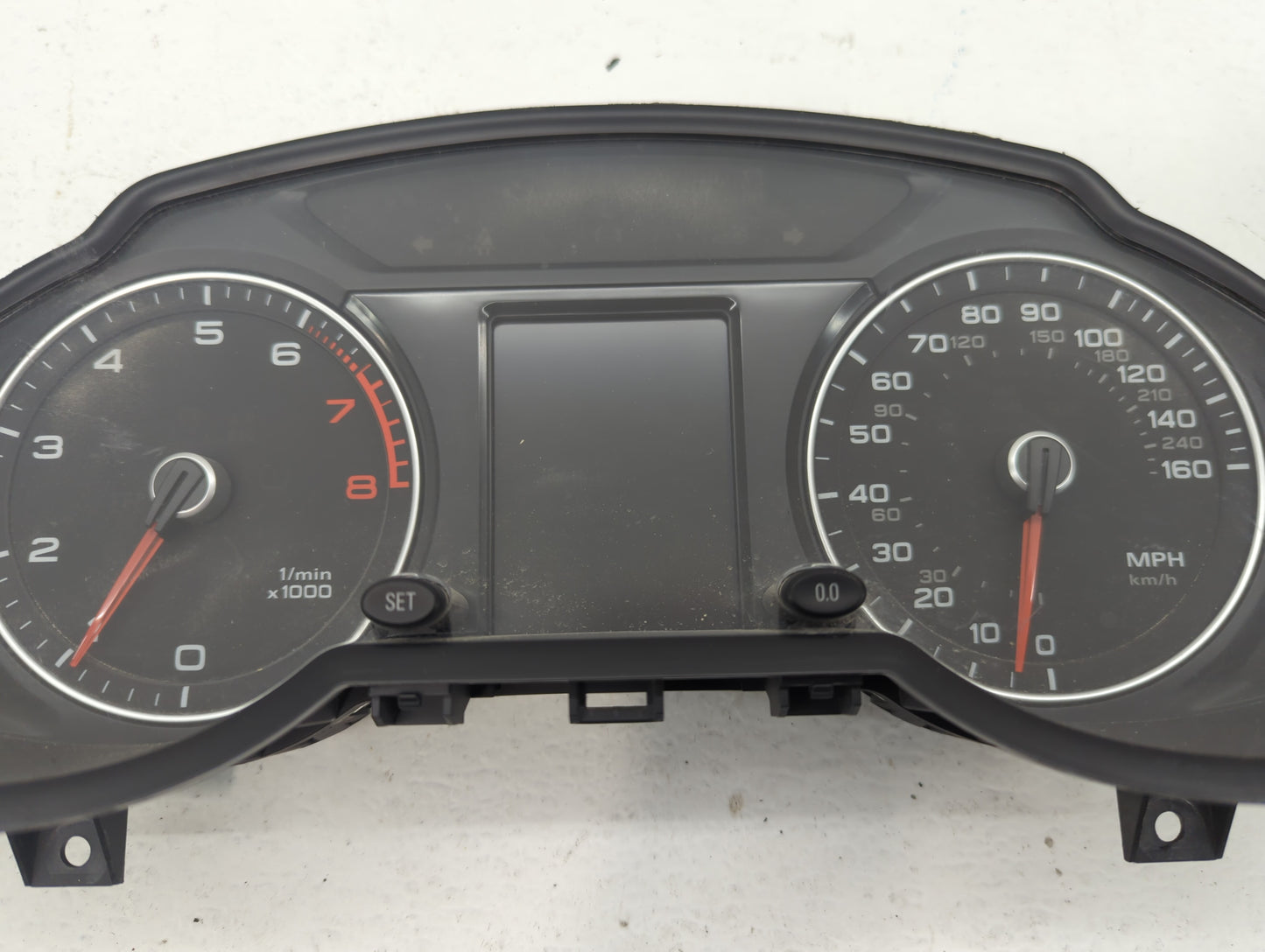 2013 Audi Q5 Instrument Cluster Speedometer Gauges P/N:8R0 920 980 T Fits OEM Used Auto Parts - Oemusedautoparts1.com