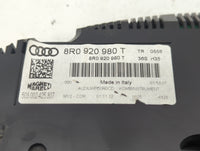 2013 Audi Q5 Instrument Cluster Speedometer Gauges P/N:8R0 920 980 T Fits OEM Used Auto Parts - Oemusedautoparts1.com