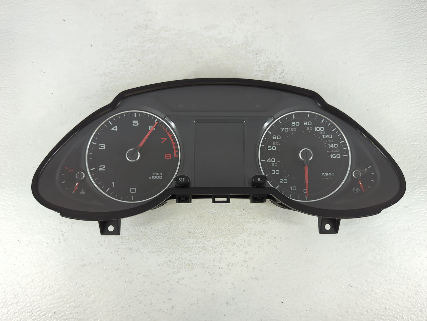 2013 Audi Q5 Instrument Cluster Speedometer Gauges P/N:8R0 920 980 T Fits OEM Used Auto Parts - Oemusedautoparts1.com
