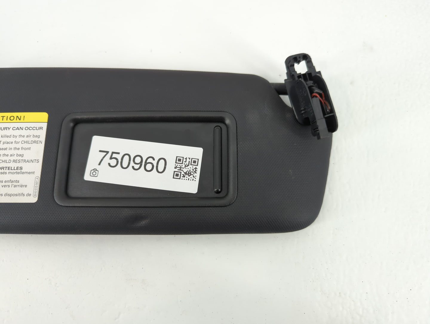 2013-2014 Audi Q5 Sun Visor Shade Replacement Passenger Right Mirror Fits Fits 2013 2014 2015 2016 OEM Used Auto Parts - Oem