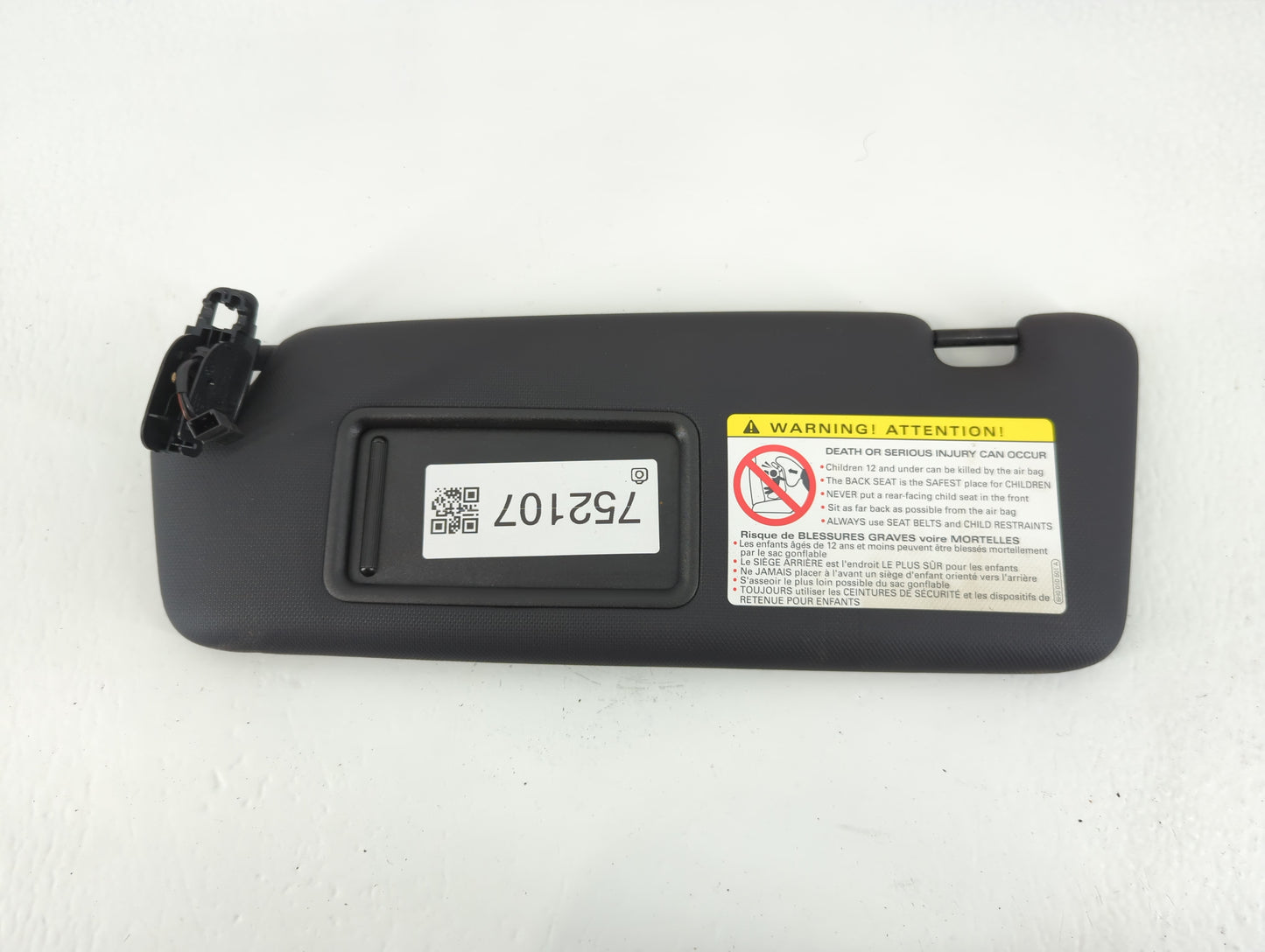 2013-2014 Audi Q5 Sun Visor Shade Replacement Driver Left Mirror Fits Fits 2013 2014 2015 2016 OEM Used Auto Parts - Oemused