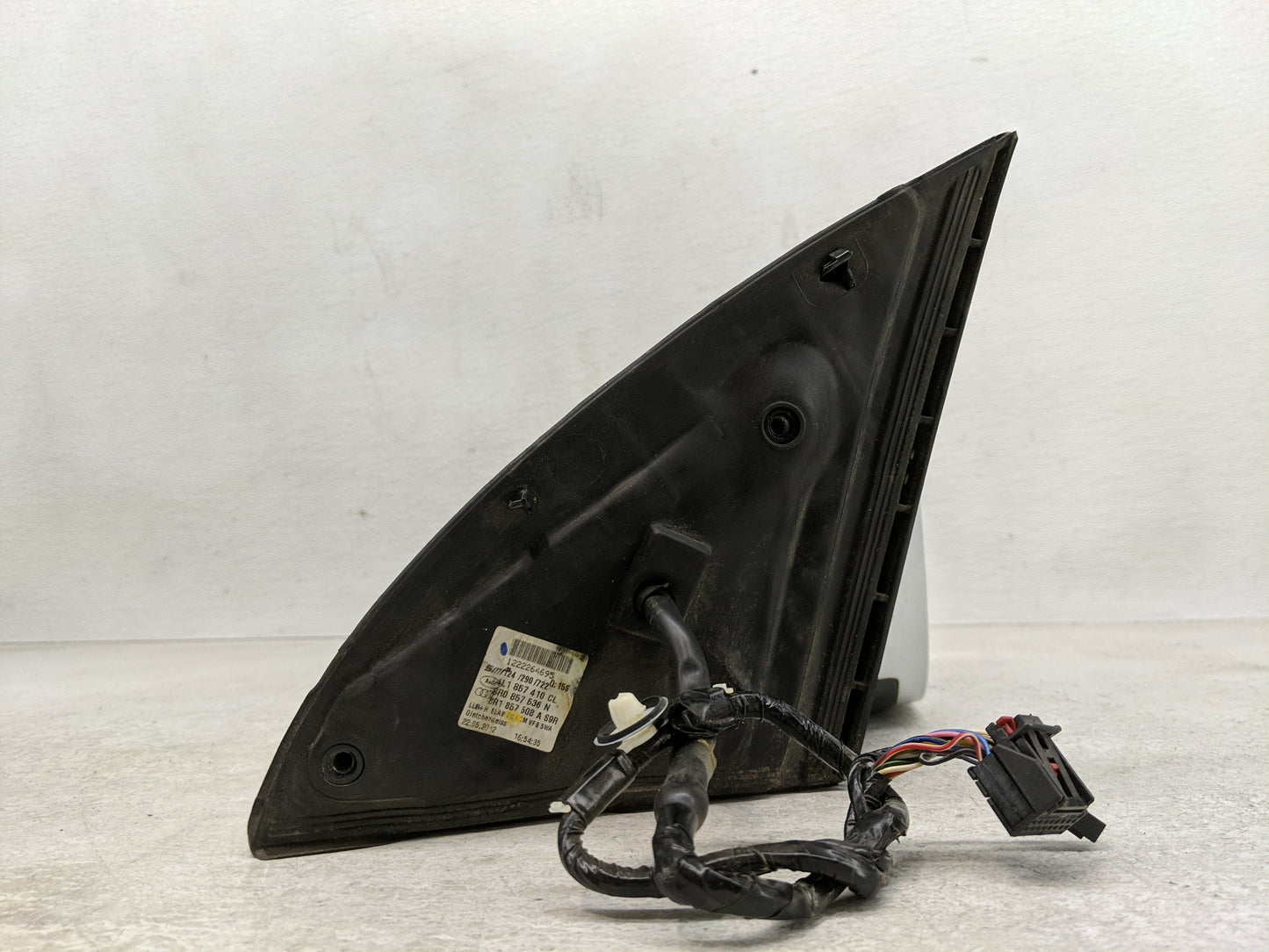 2013-2015 Audi Q7 Side Mirror Replacement Passenger Right View Door Mirror P/N:8R0 857 536 N Fits Fits 2013 2014 2015 OEM Us