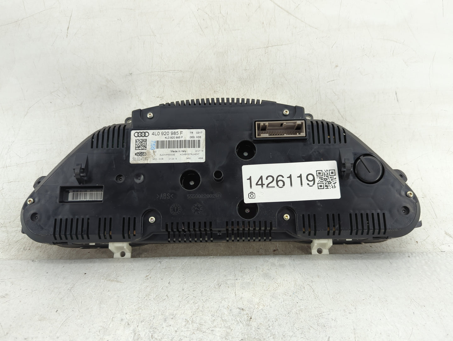 2013-2015 Audi Q7 Instrument Cluster Speedometer Gauges P/N:4L0920985F 503.002.470.802 Fits Fits 2013 2014 2015 OEM Used Aut
