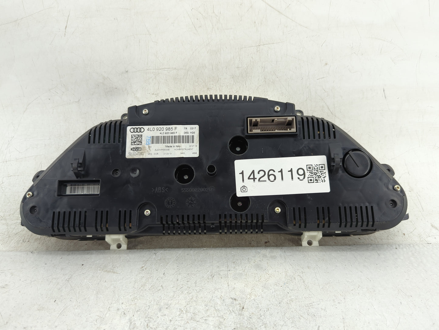 2013-2015 Audi Q7 Instrument Cluster Speedometer Gauges P/N:4L0920985F 503.002.470.802 Fits Fits 2013 2014 2015 OEM Used Aut