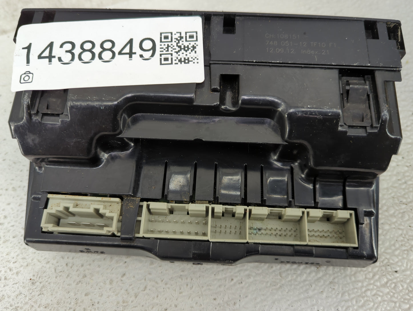 2013-2015 Audi Q7 Climate Control Module Temperature AC/Heater Replacement P/N:4L0 919 158 AB 5HB 009 185-08 Fits OEM Used A