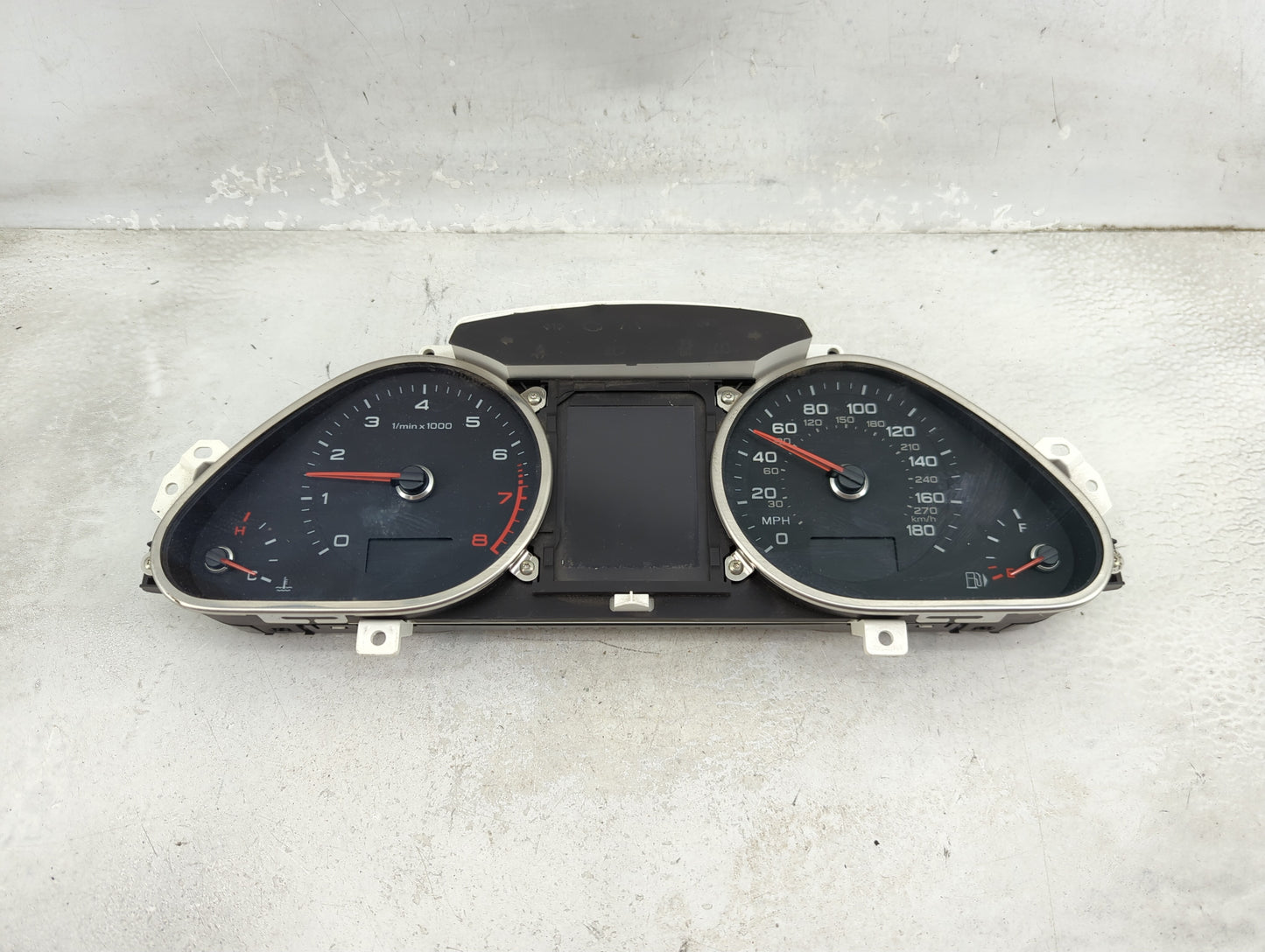 2013-2015 Audi Q7 Instrument Cluster Speedometer Gauges P/N:AUDING023TAD 503 002 470 801 Miles: Fits Fits 2013 2014 2015 OEM