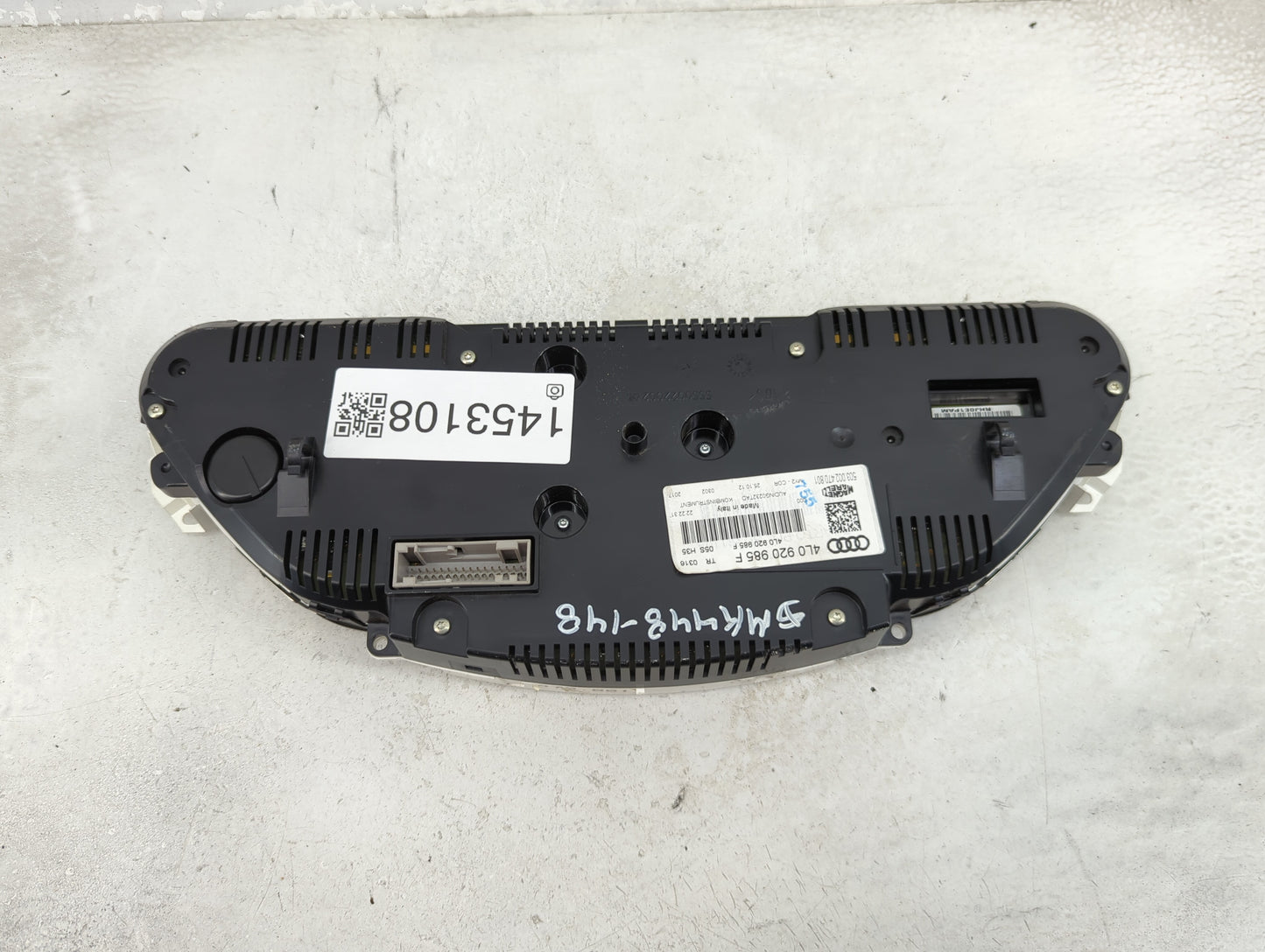 2013-2015 Audi Q7 Instrument Cluster Speedometer Gauges P/N:AUDING023TAD 503 002 470 801 Miles: Fits Fits 2013 2014 2015 OEM