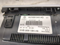 2013-2015 Audi Q7 Climate Control Module Temperature AC/Heater Replacement P/N:4L0 820 043 AQ Fits Fits 2013 2014 2015 OEM U