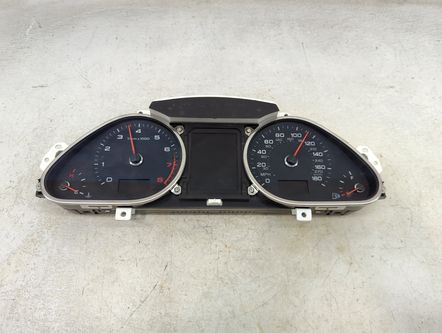 2013-2015 Audi Q7 Instrument Cluster Speedometer Gauges P/N:AUDING023TAD 503 002 470 801 Miles: Fits Fits 2013 2014 2015 OEM