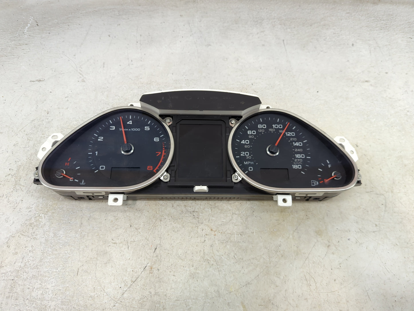 2013-2015 Audi Q7 Instrument Cluster Speedometer Gauges P/N:AUDING023TAD 503 002 470 801 Miles: Fits Fits 2013 2014 2015 OEM