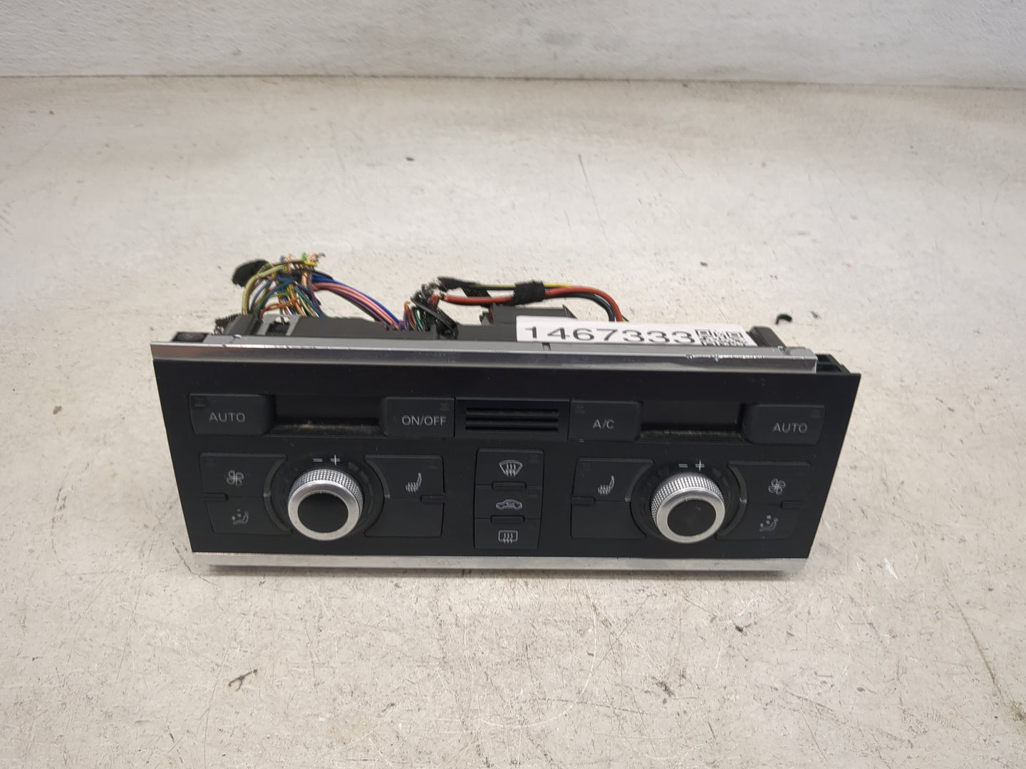 2013-2015 Audi Q7 Climate Control Module Temperature AC/Heater Replacement P/N:4L0820043AP 5HB009184-45 Fits Fits 2013 2014 