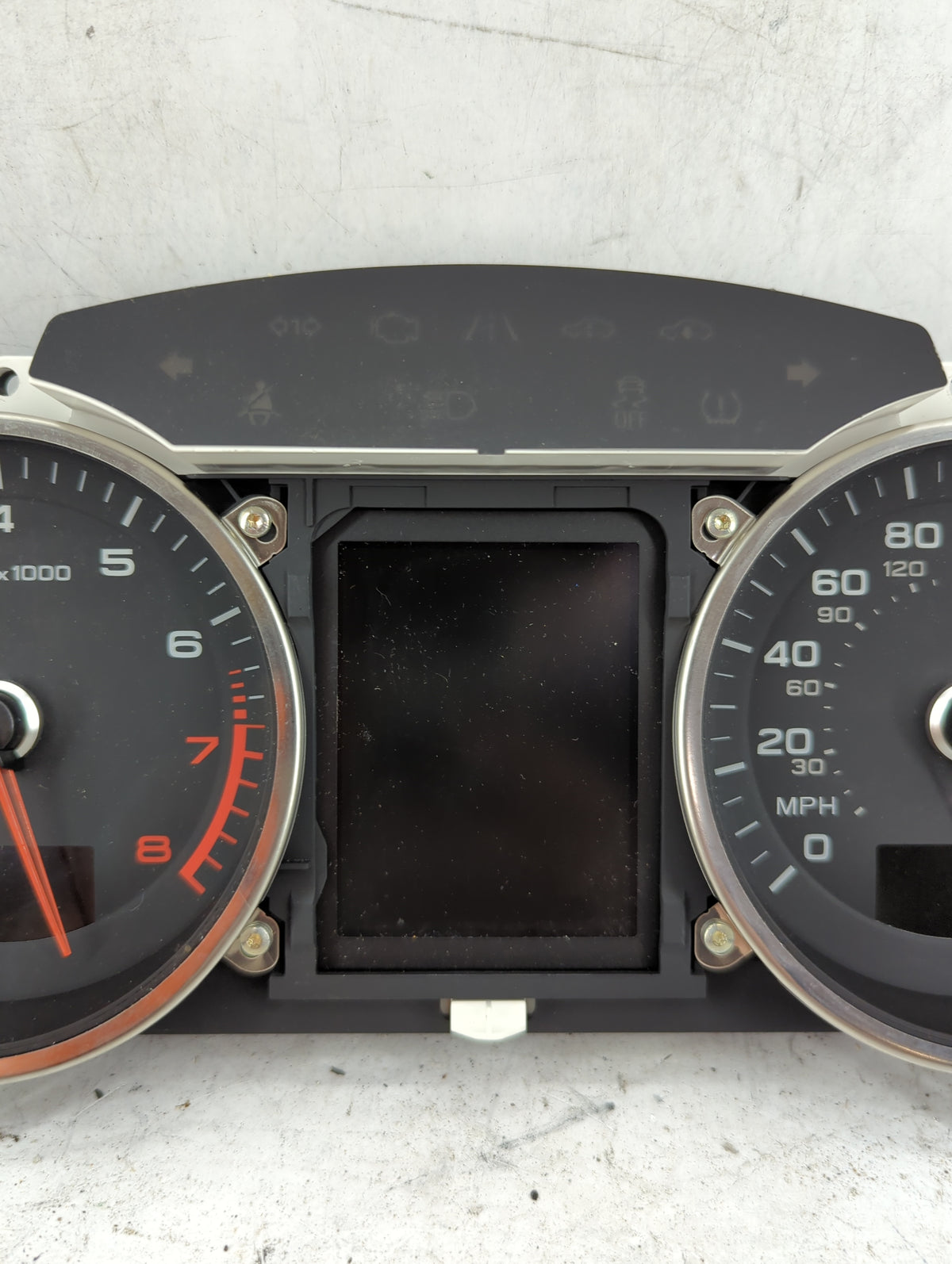 2013-2015 Audi Q7 Instrument Cluster Speedometer Gauges P/N:4L0920985S 503002472102 Miles: Fits Fits 2013 2014 2015 OEM Used