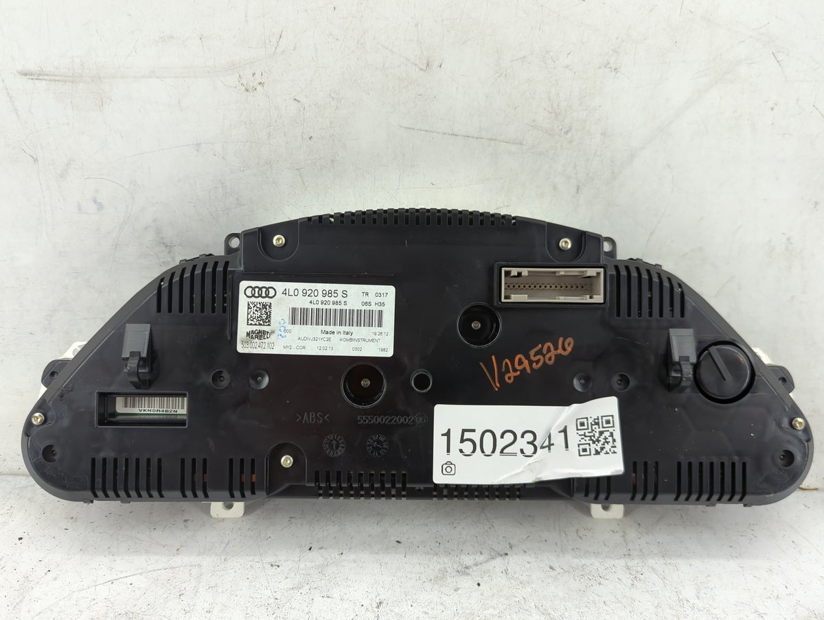 2013-2015 Audi Q7 Instrument Cluster Speedometer Gauges P/N:4L0920985S 503002472102 Miles: Fits Fits 2013 2014 2015 OEM Used