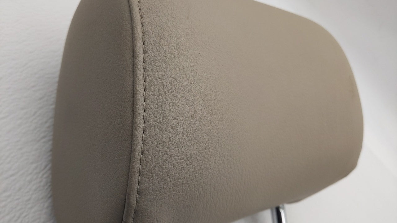 2013-2015 Audi Q7 Headrest Head Rest Front Driver Passenger Seat Beige - Oemusedautoparts1.com