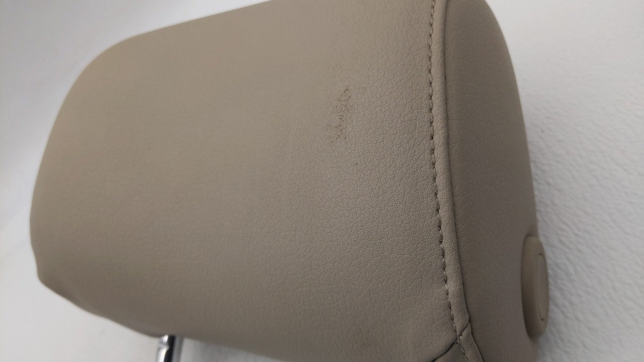 2013-2015 Audi Q7 Headrest Head Rest Front Driver Passenger Seat Beige - Oemusedautoparts1.com