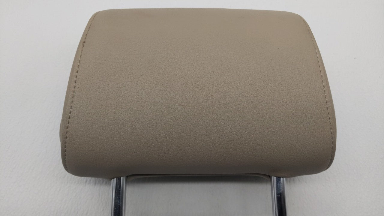 2013-2015 Audi Q7 Headrest Head Rest Front Driver Passenger Seat Beige - Oemusedautoparts1.com