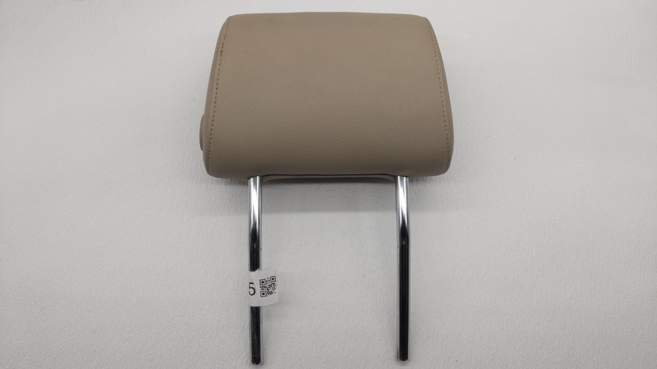 2013-2015 Audi Q7 Headrest Head Rest Front Driver Passenger Seat Beige - Oemusedautoparts1.com