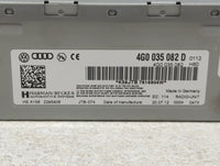 2013 Audi Q7 Radio AM FM Cd Player Receiver Replacement P/N:4G0035082D 4G0035082 Fits OEM Used Auto Parts - Oemusedautoparts