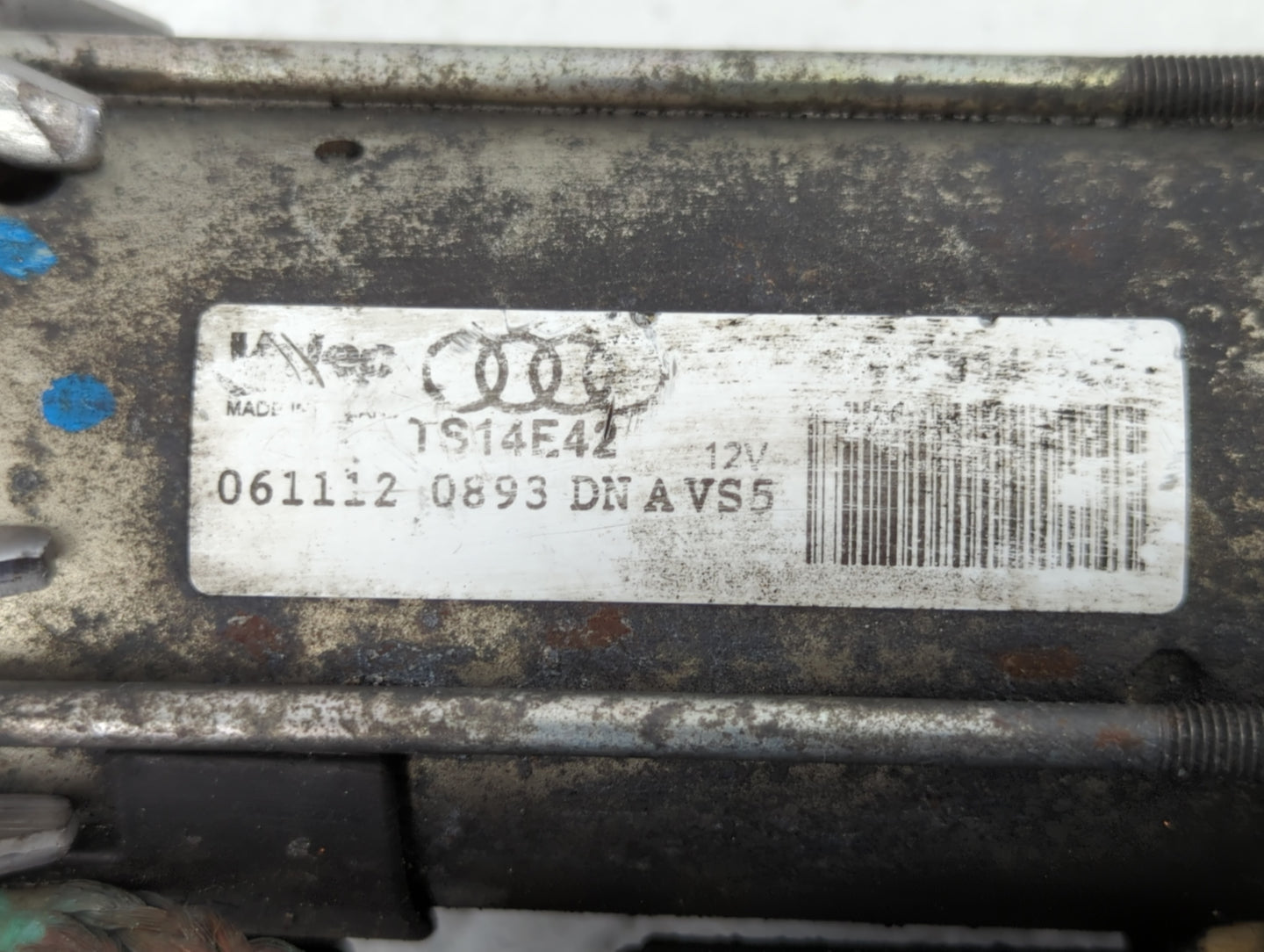 2013-2015 Audi Q7 Car Starter Motor Solenoid OEM Fits Fits 2010 2011 2012 2013 2014 2015 2016 2017 2018 OEM Used Auto Parts 