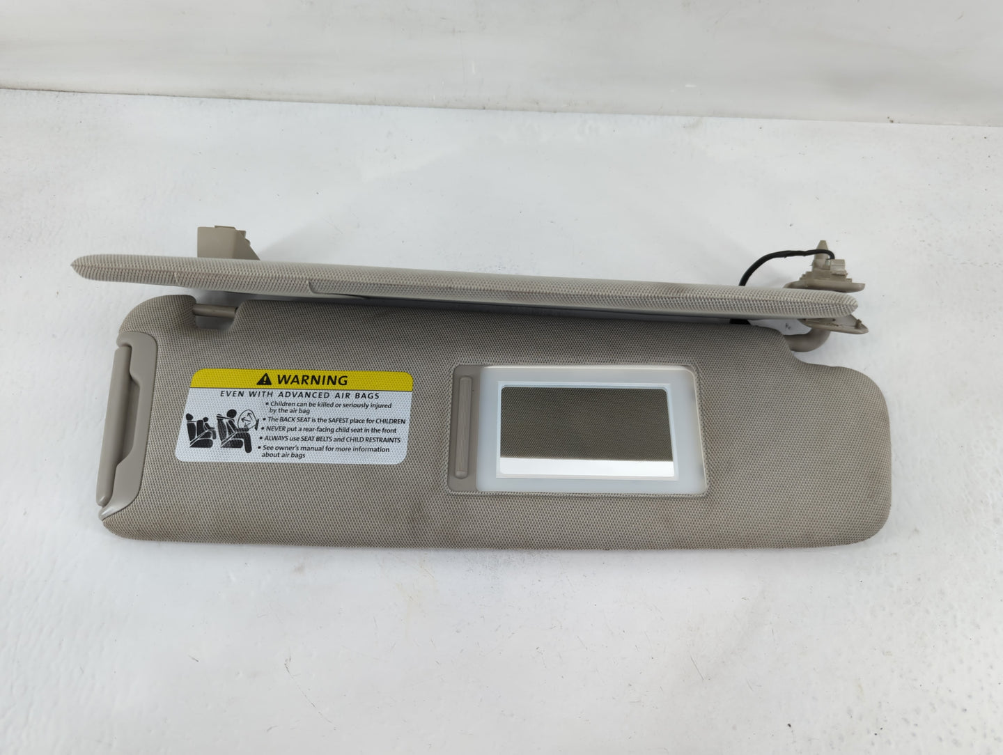 2007-2015 Audi Q7 Sun Visor Shade Replacement Passenger Right Mirror Fits Fits 2007 2008 2009 2010 2011 2012 2013 2014 2015 