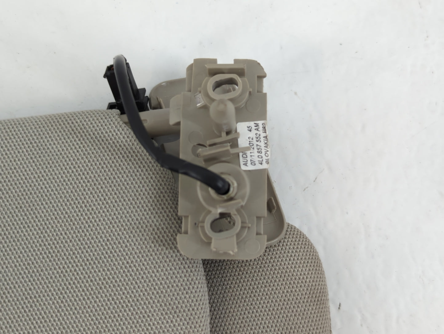 2007-2015 Audi Q7 Sun Visor Shade Replacement Passenger Right Mirror Fits Fits 2007 2008 2009 2010 2011 2012 2013 2014 2015 