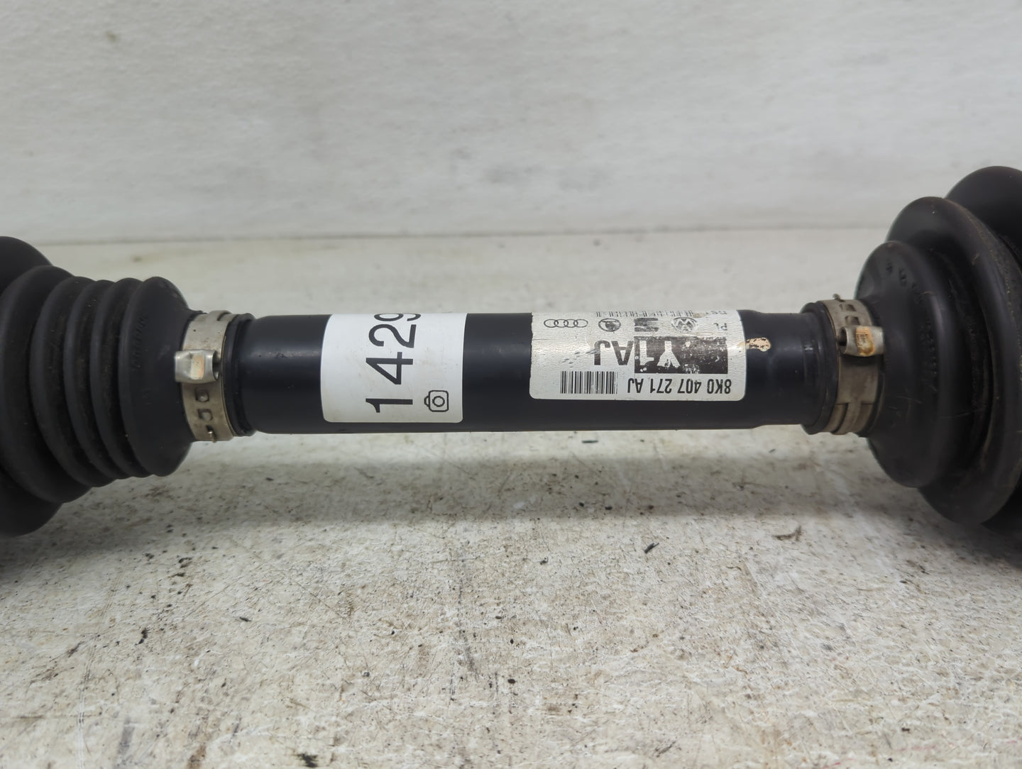 2010-2016 Audi S4 Axle Shaft Front Passenger Cv C/v - Oemusedautoparts1.com