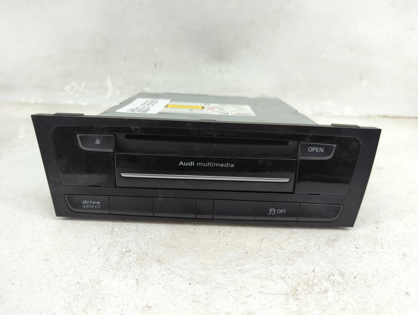 2014-2016 Audi S4 Radio AM FM Cd Player Receiver Replacement P/N:005WWDA0303 Fits Fits 2011 2012 2013 2014 2015 2016 2017 OE
