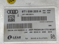 2013-2016 Audi S4 Radio Speaker Amplifier 8t1035223a|8t1 035 223 A - Oemusedautoparts1.com