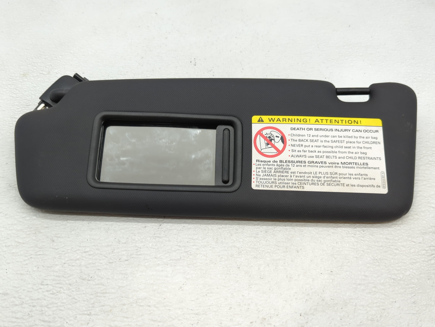 2013-2016 Audi S4 Sun Visor Shade Replacement Driver Left Mirror Fits Fits 2013 2014 2015 2016 OEM Used Auto Parts - Oemused