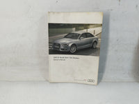 2013 Audi S4 Owners Manual Book Guide P/N:131 561 8K2 23 OEM Used Auto Parts - Oemusedautoparts1.com