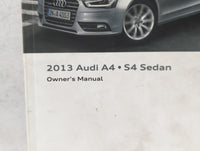 2013 Audi S4 Owners Manual Book Guide P/N:131 561 8K2 23 OEM Used Auto Parts - Oemusedautoparts1.com