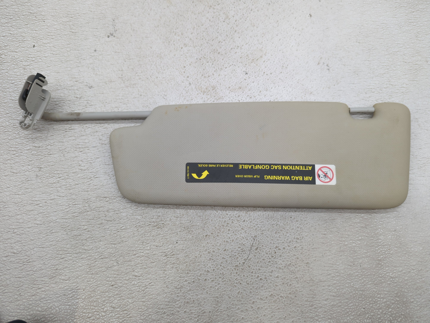 2012-2013 Audi S5 Sun Visor Shade Replacement Passenger Right Mirror Fits Fits 2012 2013 OEM Used Auto Parts - Oemusedautopa