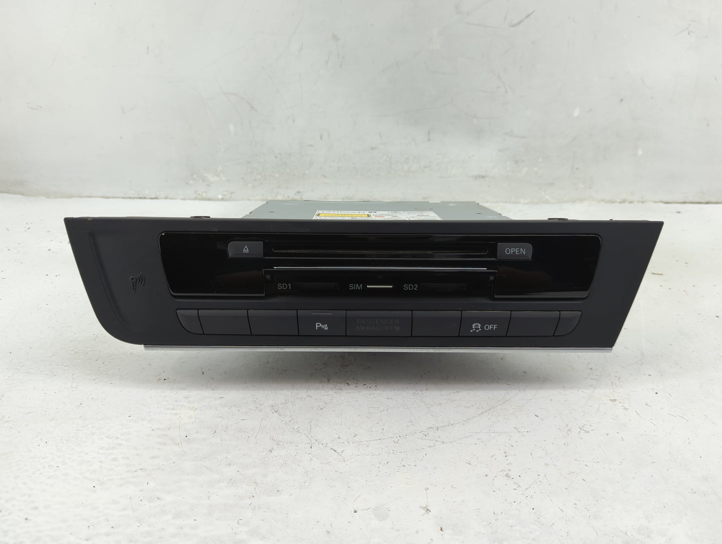 2013 Audi S6 Radio AM FM Cd Player Receiver Replacement P/N:4G0035746B Fits Fits 2012 2014 2015 OEM Used Auto Parts - Oemuse