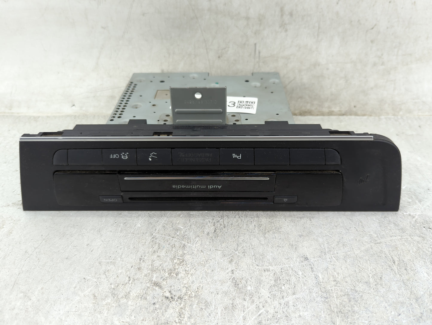 2013-2015 Audi S7 Radio AM FM Cd Player Receiver Replacement P/N:4G0035746D 4G0035746B Fits Fits 2012 2013 2014 2015 OEM Use