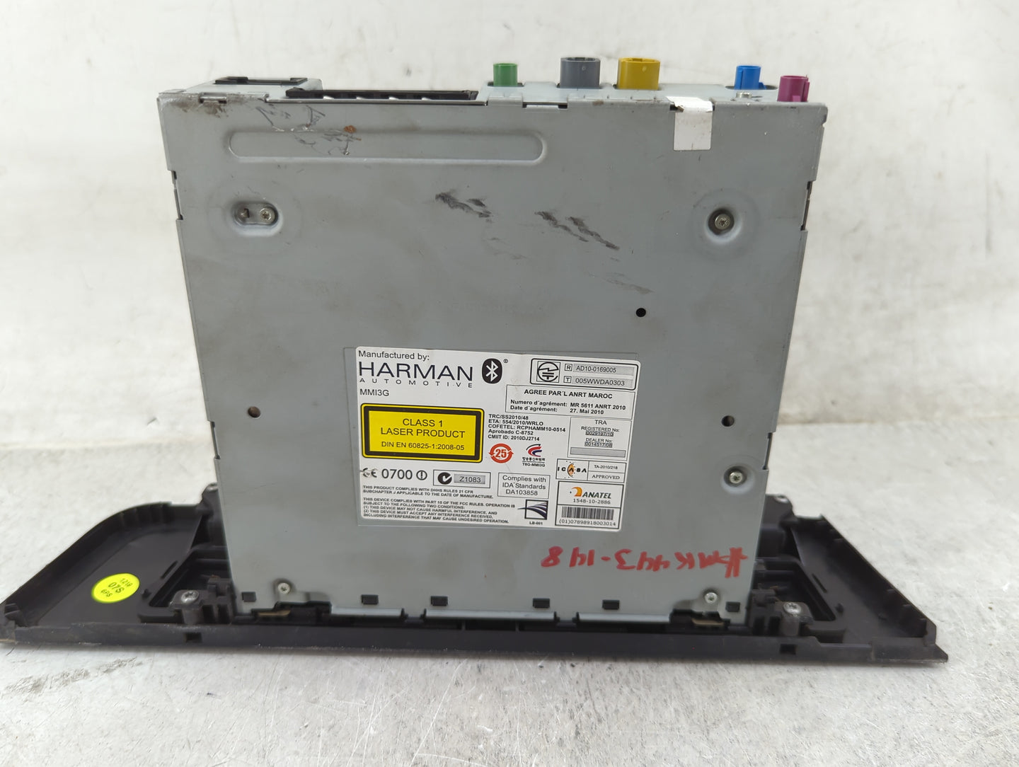 2013-2015 Audi S7 Radio AM FM Cd Player Receiver Replacement P/N:4G0035746D 4G0035746B Fits Fits 2012 2013 2014 2015 OEM Use