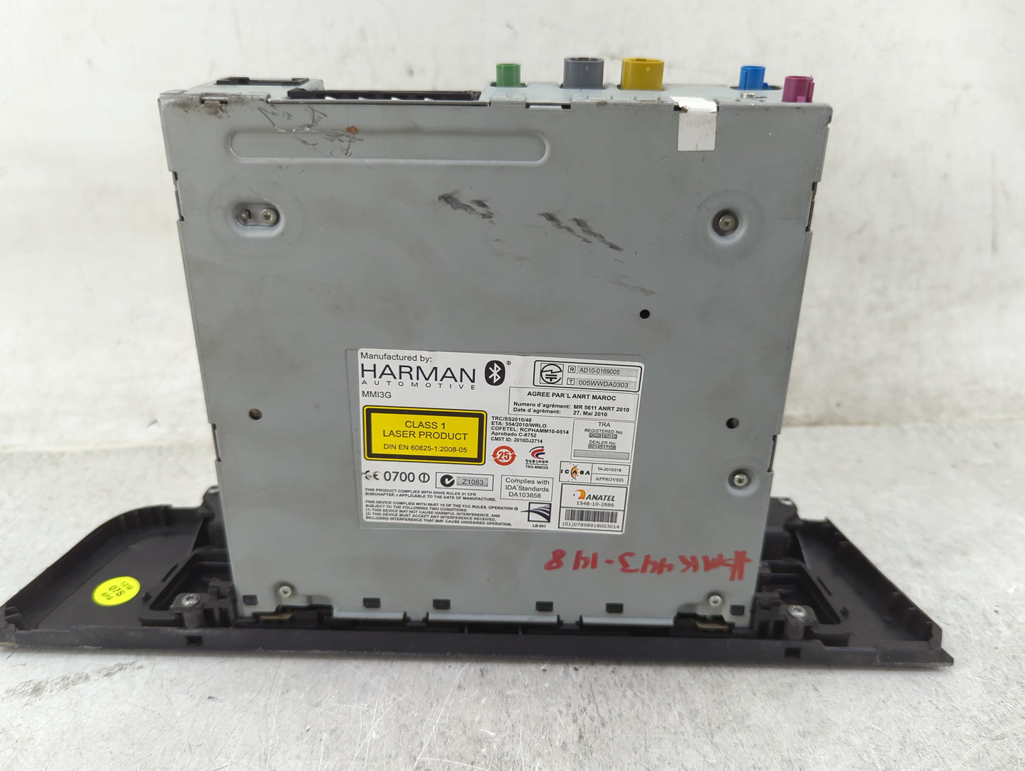 2013-2015 Audi S7 Radio AM FM Cd Player Receiver Replacement P/N:4G0035746D 4G0035746B Fits Fits 2012 2013 2014 2015 OEM Use