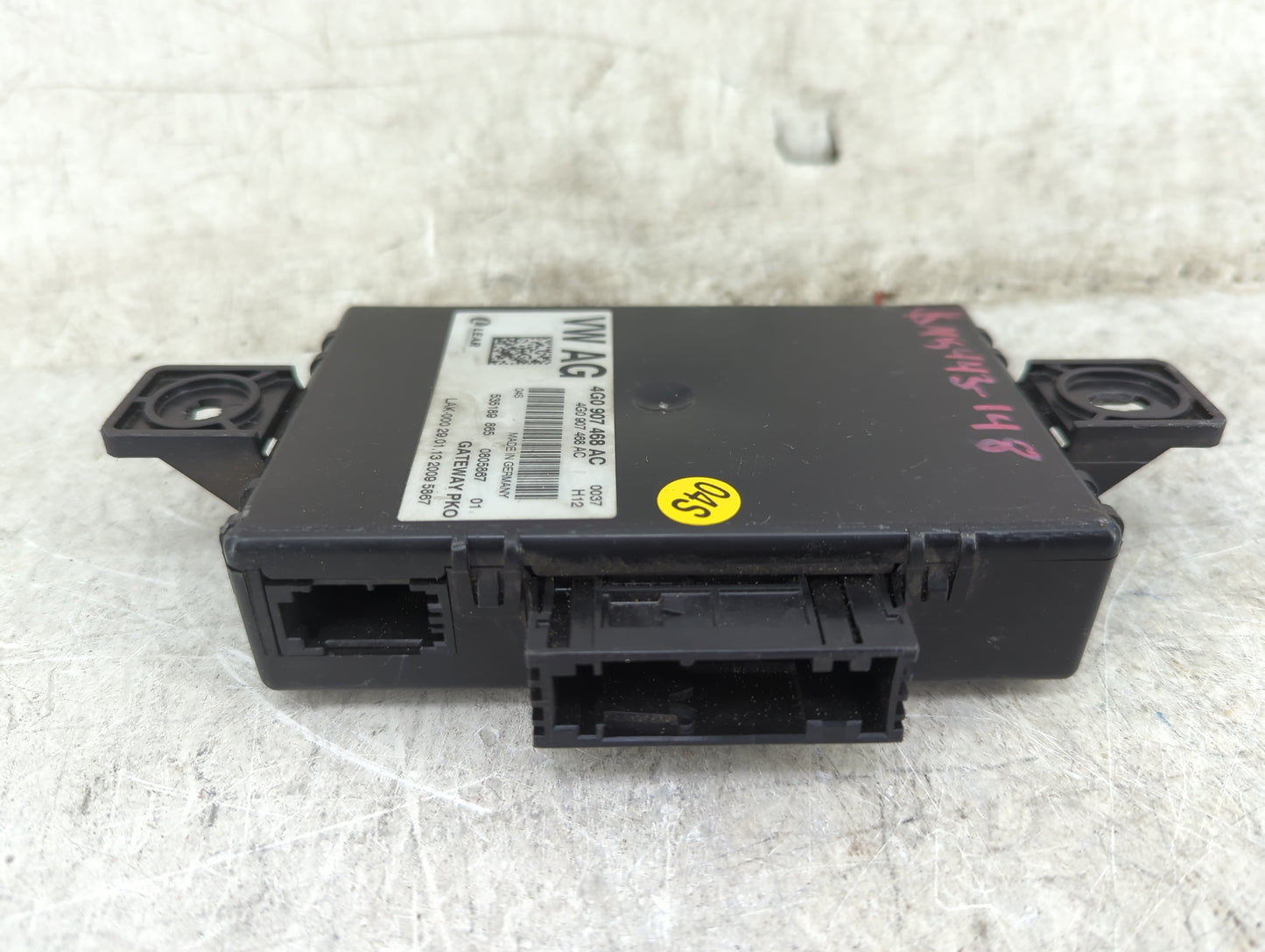 2013 Audi S7 Gateway Control Module 4g0907468ac|535189865|0805867 - Oemusedautoparts1.com