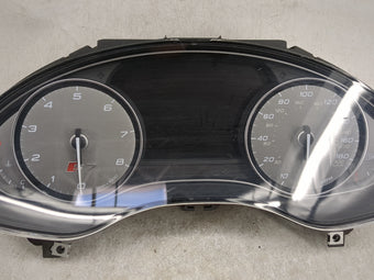 compare product 2013 Audi S7 Instrument Cluster Speedometer Gauges P/N:0 263 672 192 4G8 920 983 T Miles: Fits OEM Used Auto Parts