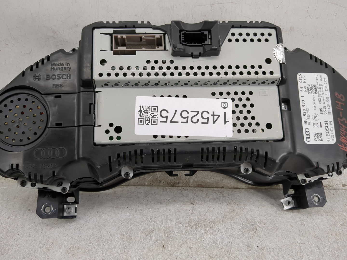 2013 Audi S7 Instrument Cluster Speedometer Gauges P/N:0 263 672 192 4G8 920 983 T Miles: Fits OEM Used Auto Parts - Oemused