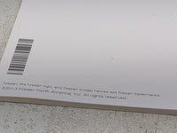 2013 Blank Key Nissan Owners Manual Book Guide OEM Used Auto Parts - Oemusedautoparts1.com