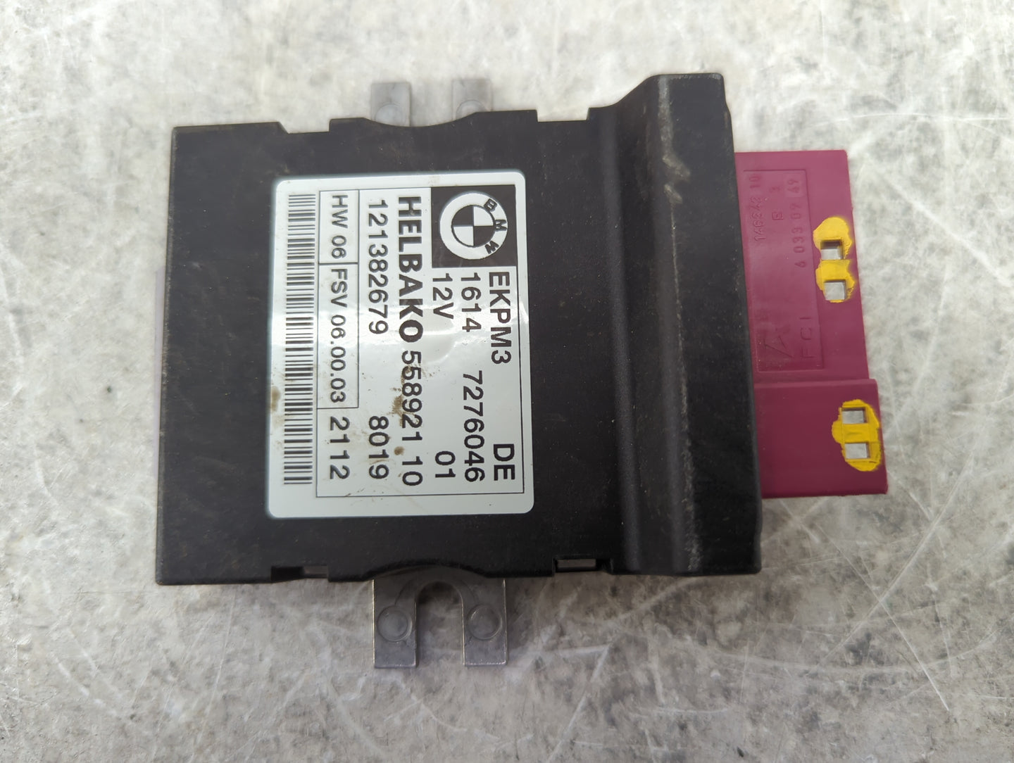 Bmw 135 Fuel Pump Control Module 16147276046|ekpm3|55892110|121382679 - Oemusedautoparts1.com