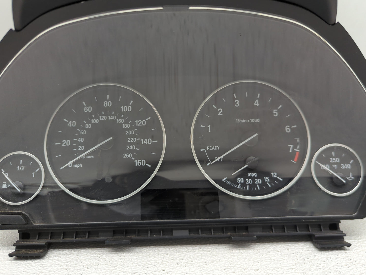 2013-2018 Bmw 320 Instrument Cluster Speedometer Gauges P/N:9232894 9293933-01 Fits OEM Used Auto Parts - Oemusedautoparts1.