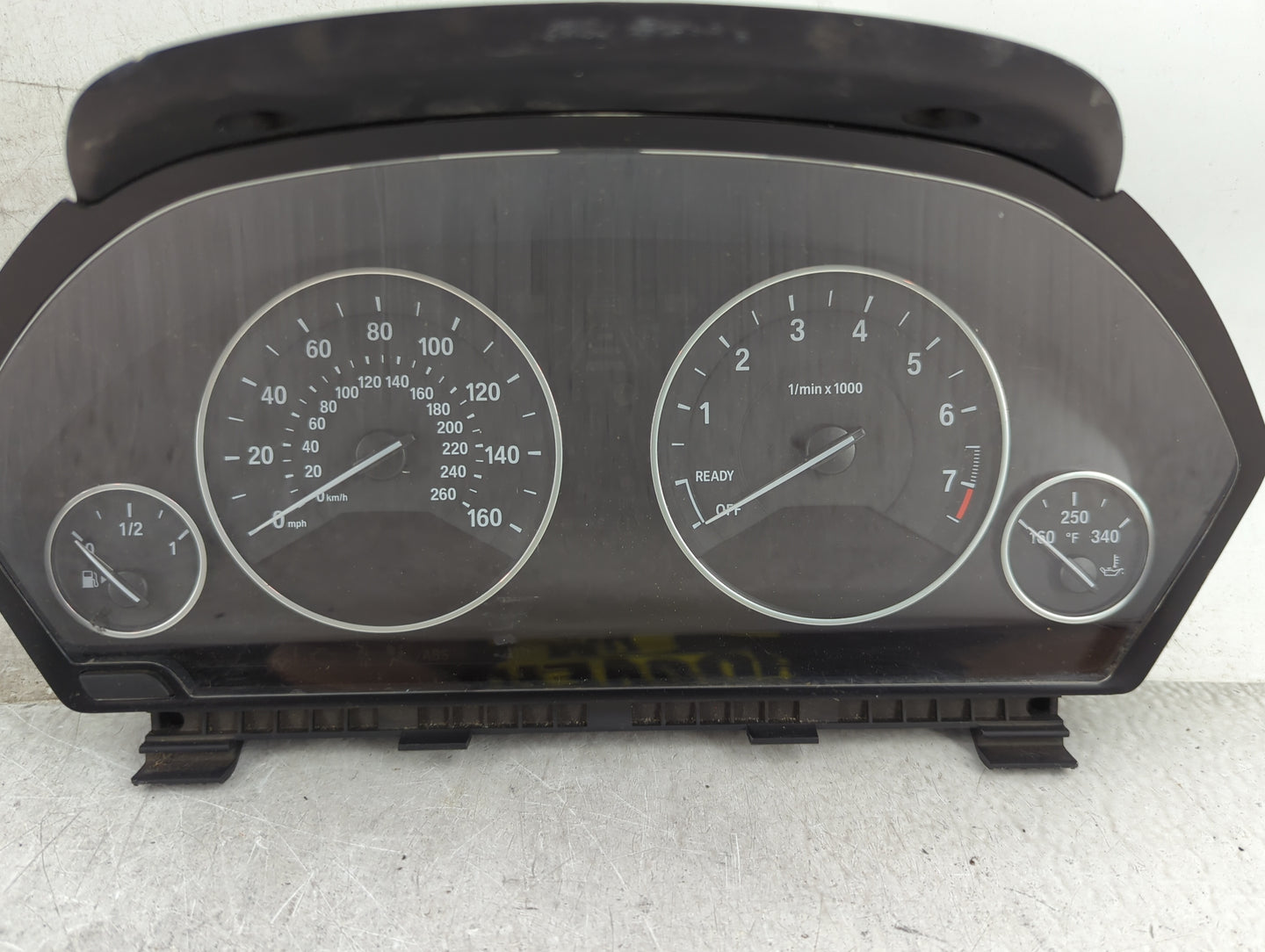2013-2014 Bmw 320 Instrument Cluster Speedometer Gauges P/N:9232895 9311384-01 Miles:114K Fits Fits 2012 2013 2014 2015 2016