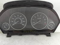 2013-2014 Bmw 320 Instrument Cluster Speedometer Gauges P/N:9232895 9311384-01 Miles:114K Fits Fits 2012 2013 2014 2015 2016
