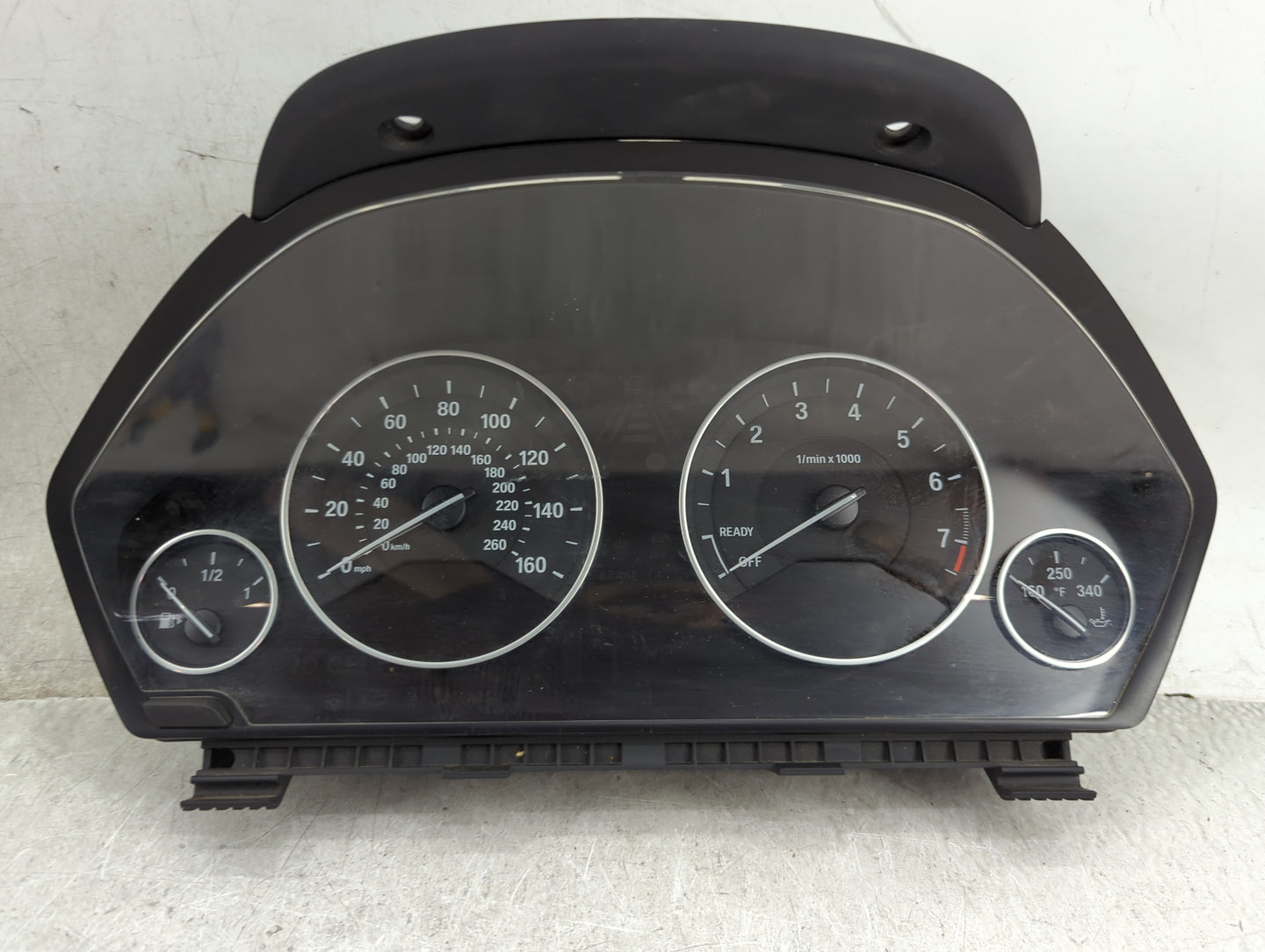 2013-2014 Bmw 320 Instrument Cluster Speedometer Gauges P/N:9232895 9311384-01 Miles:117K Fits Fits 2012 2013 2014 2015 2016