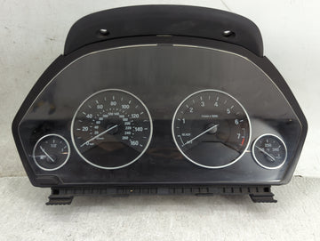 2013-2014 Bmw 320 Instrument Cluster Speedometer Gauges P/N:9232895 9311384-01 Miles:117K Fits Fits 2012 2013 2014 2015 2016
