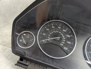 2013-2014 Bmw 320 Instrument Cluster Speedometer Gauges P/N:9232895 9311384-01 Miles:117K Fits Fits 2012 2013 2014 2015 2016 OEM Used Auto Parts