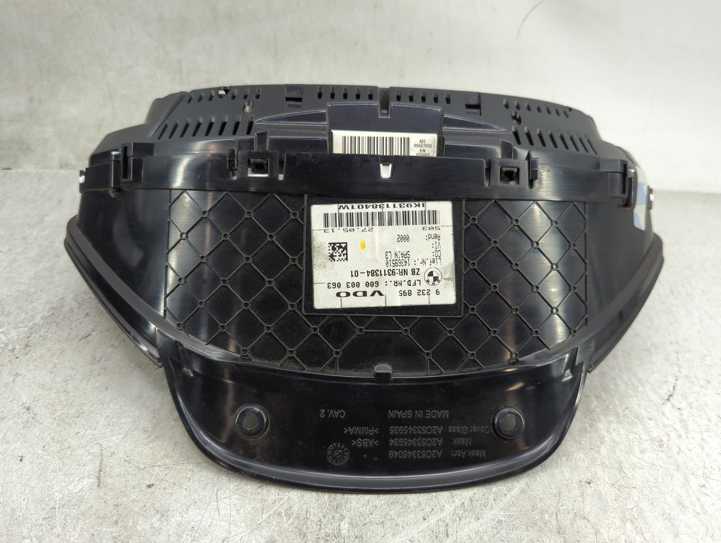 2013-2014 Bmw 320 Instrument Cluster Speedometer Gauges P/N:9232895 9311384-01 Miles:117K Fits Fits 2012 2013 2014 2015 2016