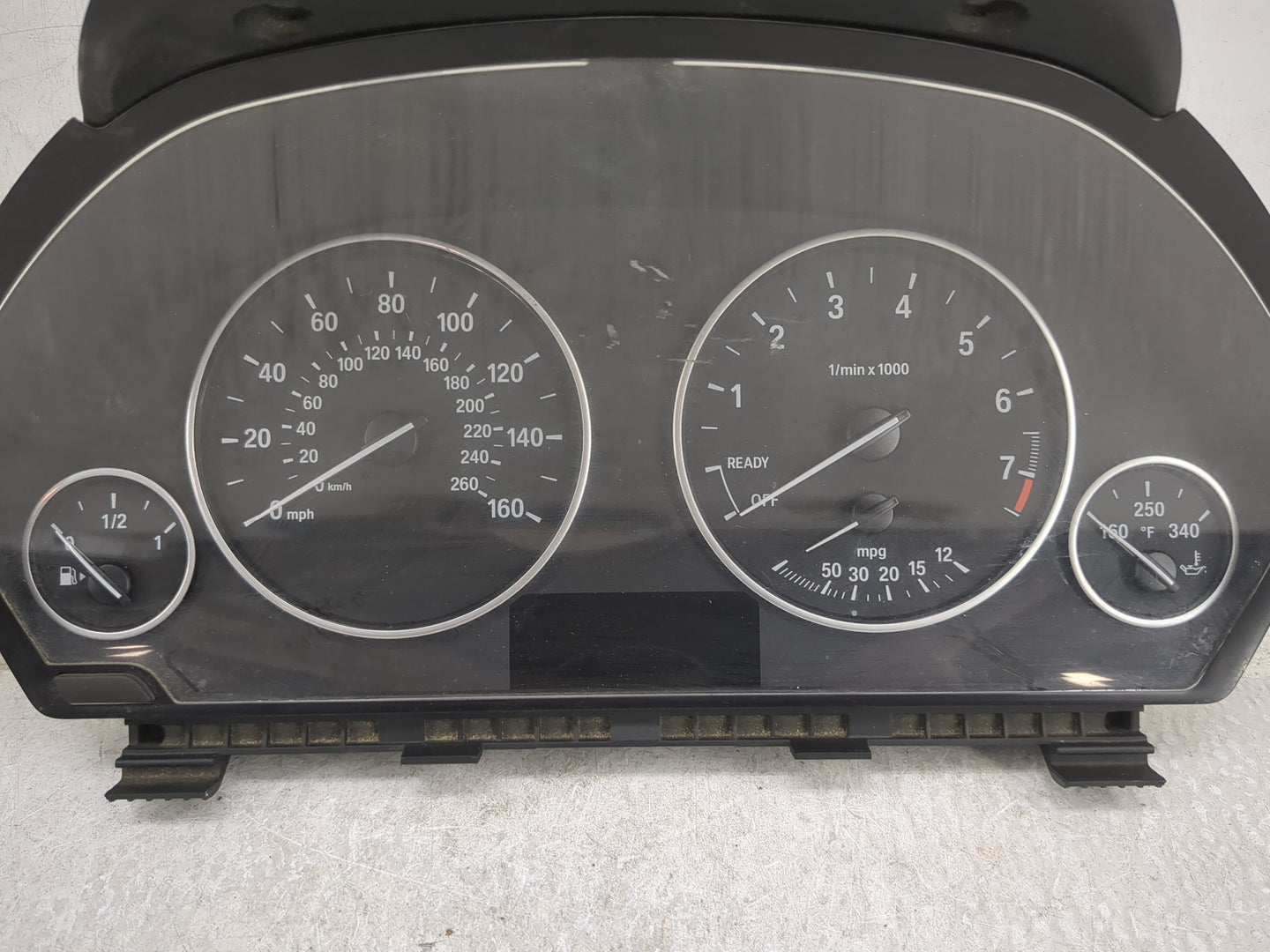 2013-2014 Bmw 320i Instrument Cluster Speedometer Gauges P/N:9 232 894 Miles: Fits Fits 2012 2013 2014 2015 2016 OEM Used Au