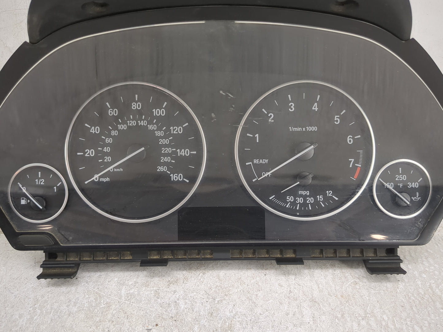 2013-2014 Bmw 320i Instrument Cluster Speedometer Gauges P/N:9 232 894 Miles: Fits Fits 2012 2013 2014 2015 2016 OEM Used Au